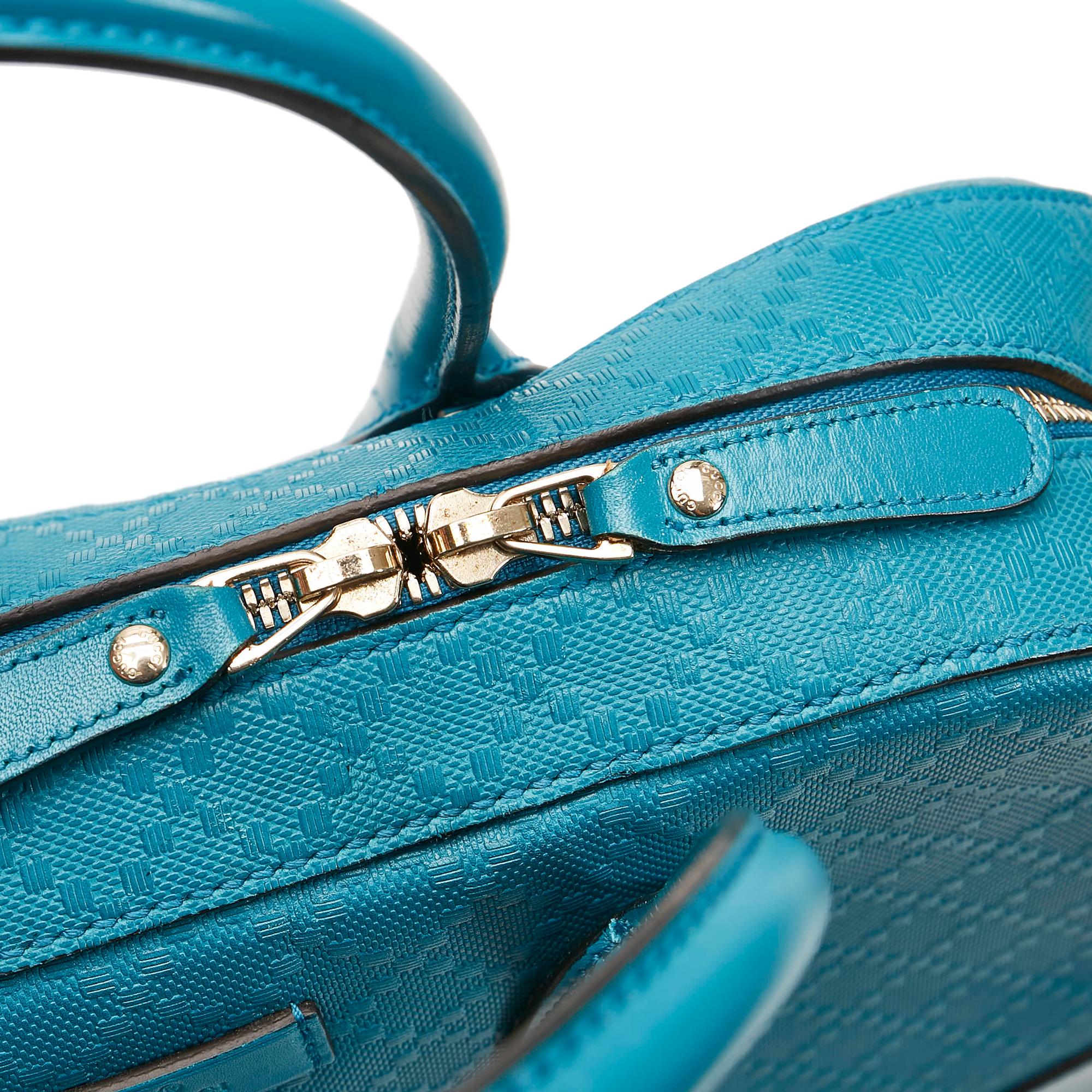Gucci Diamante Bright Leather Satchel (SHG-34238)
