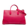 Gucci Diamante Bright Leather Satchel (SHG-pDINjv)