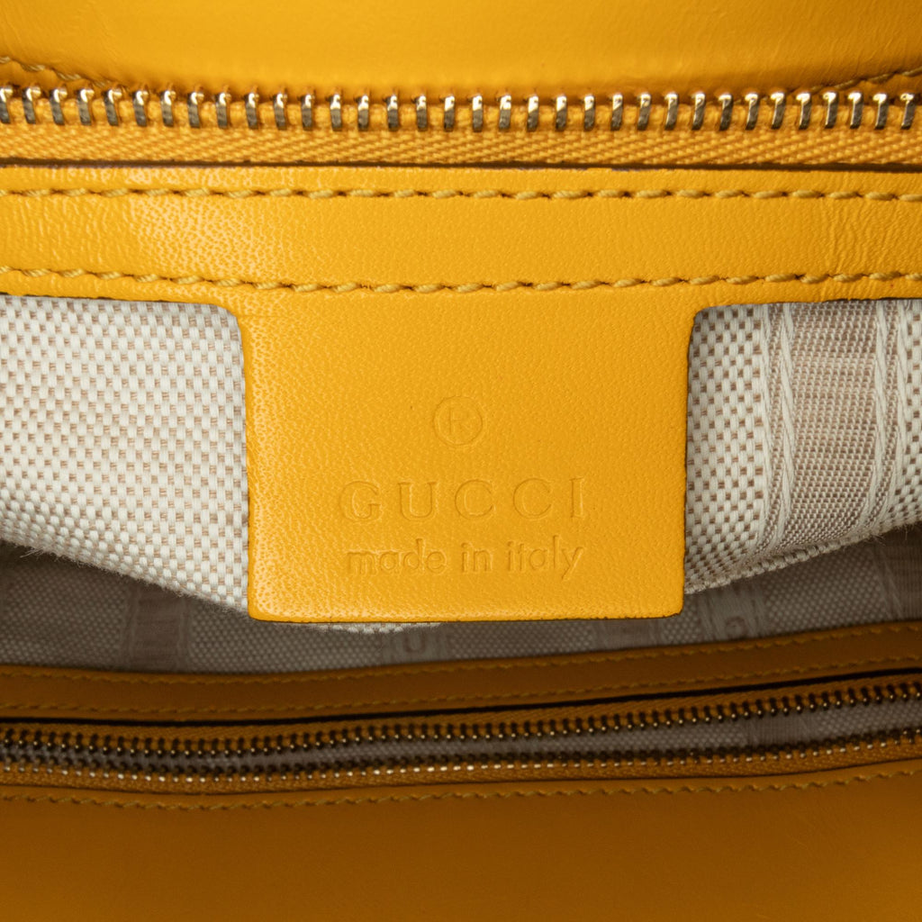 Gucci Diamante Bright Leather Tote (SHG-26jETG)