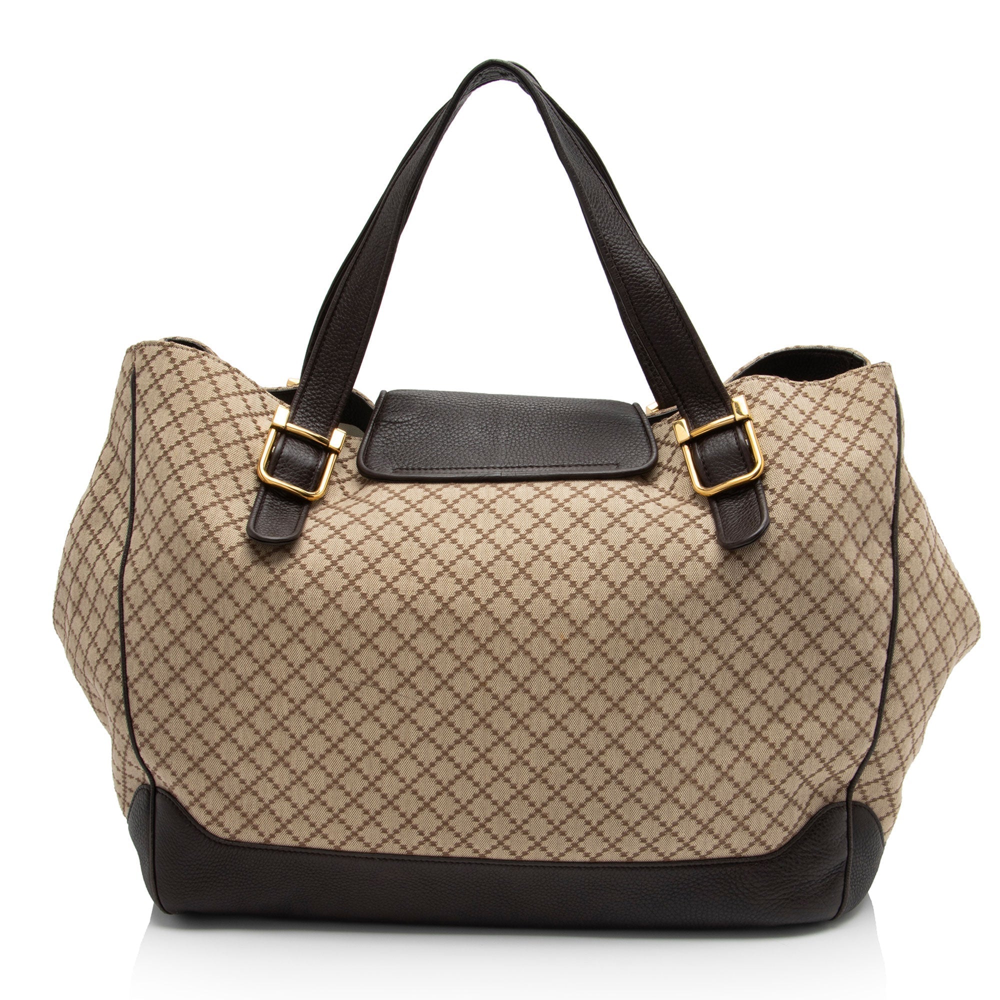 Gucci Diamante Canvas 1973 Large Tote (SHF-AvQrxb)