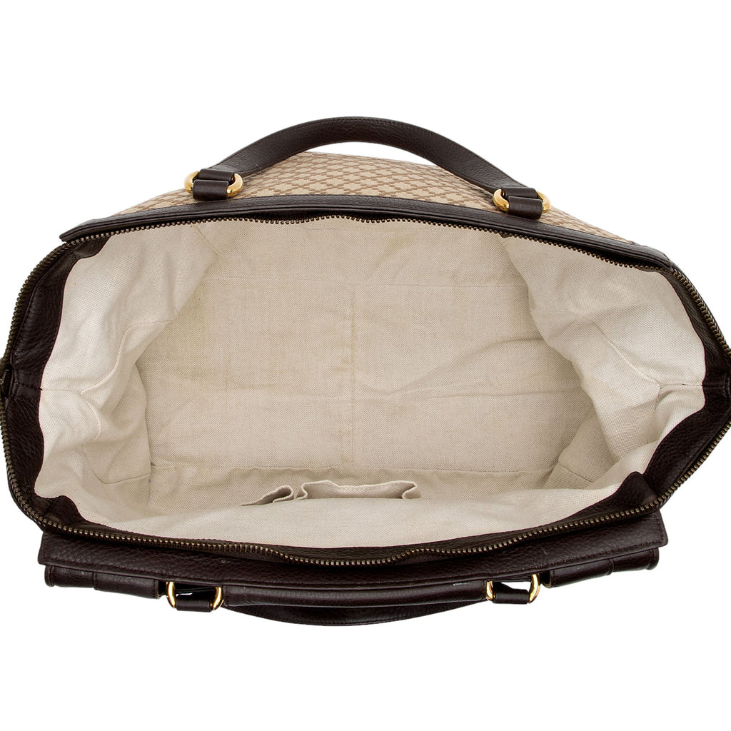 Gucci Diamante Canvas 1973 Medium Tote (SHF-uEOrw8)