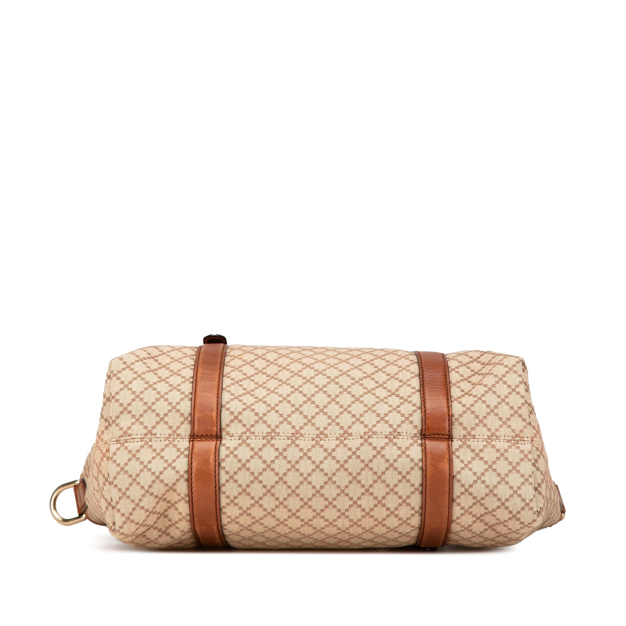 Gucci Diamante Canvas 1973 Satchel