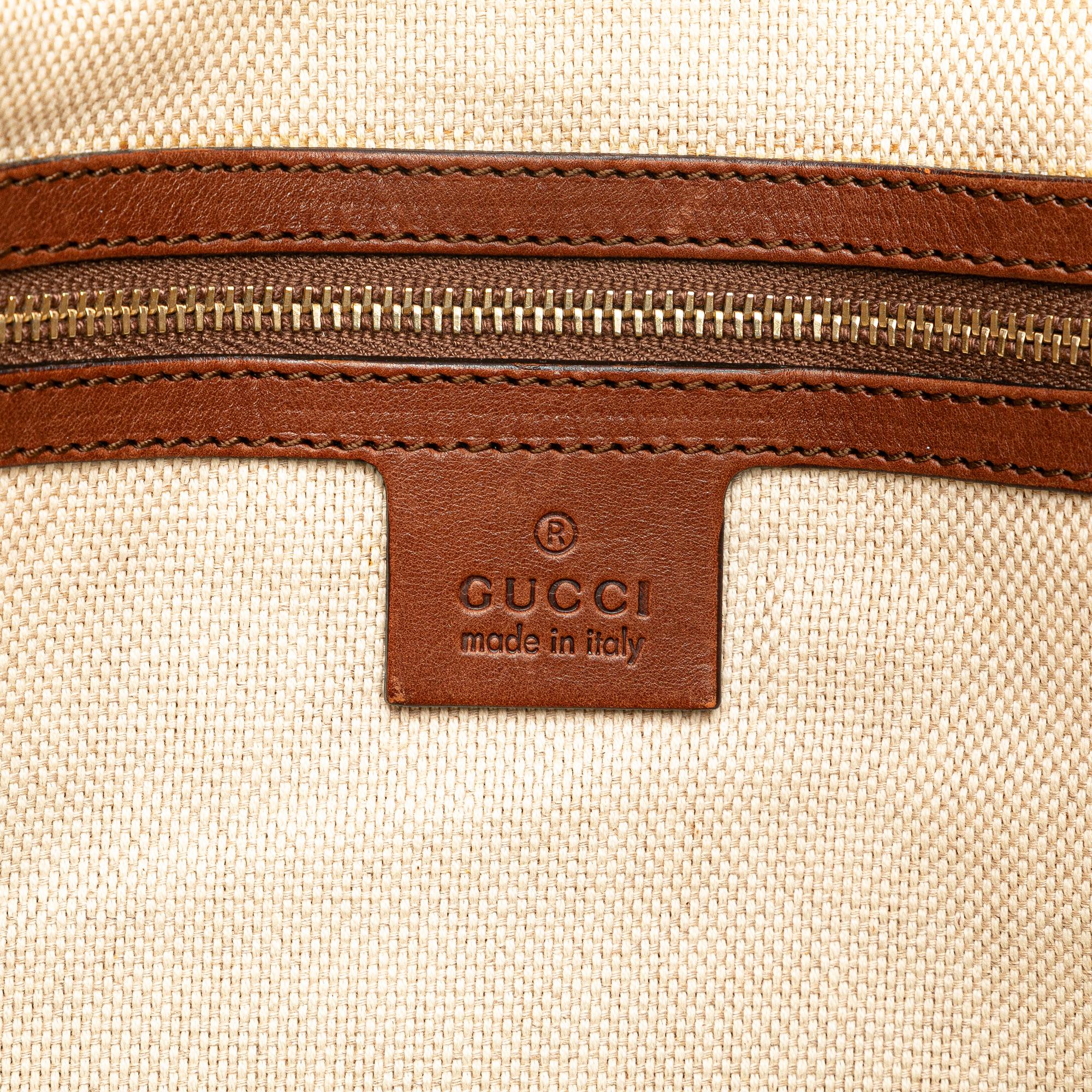 Gucci Diamante Canvas 1973 Satchel