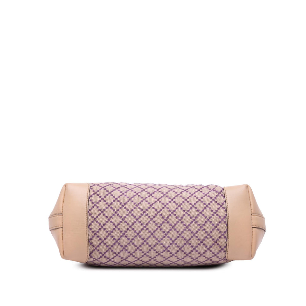 Gucci Diamante Canvas Craft Tote