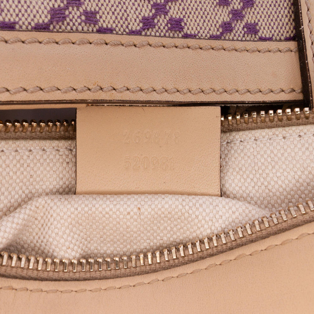 Gucci Diamante Canvas Craft Tote