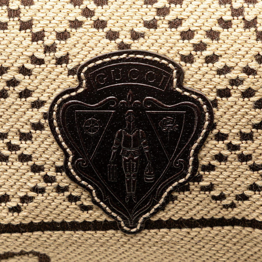 Gucci Diamante Canvas Crest Boston
