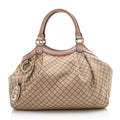 Gucci Diamante Canvas Sukey Medium Tote (SHF-21645)