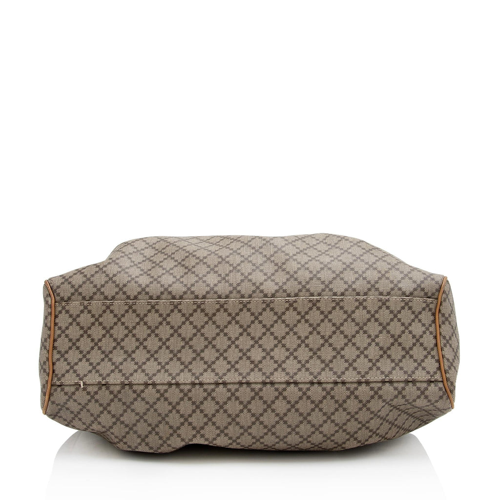Gucci Diamante Canvas Sukey Medium Tote