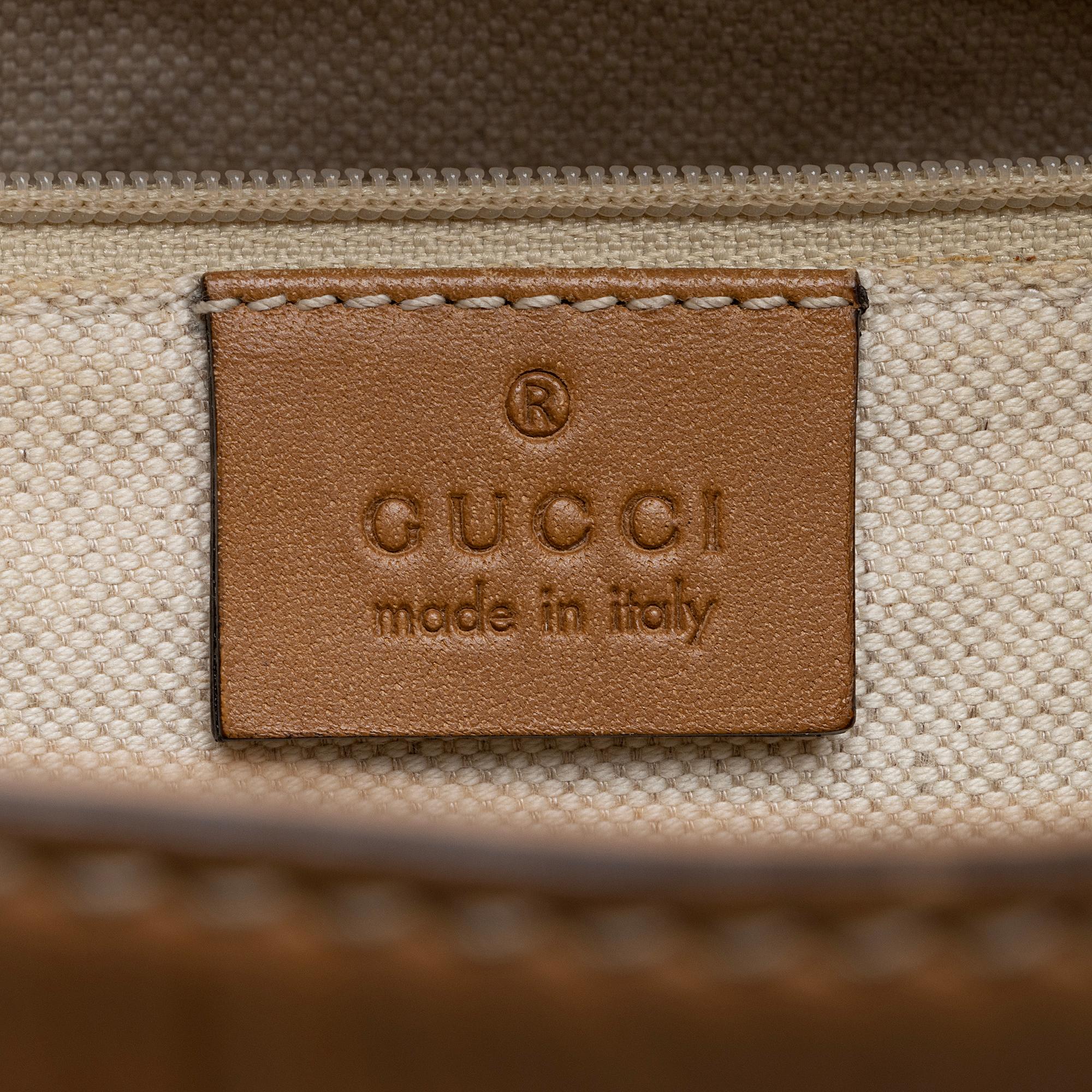 Gucci Diamante Canvas Sukey Medium Tote
