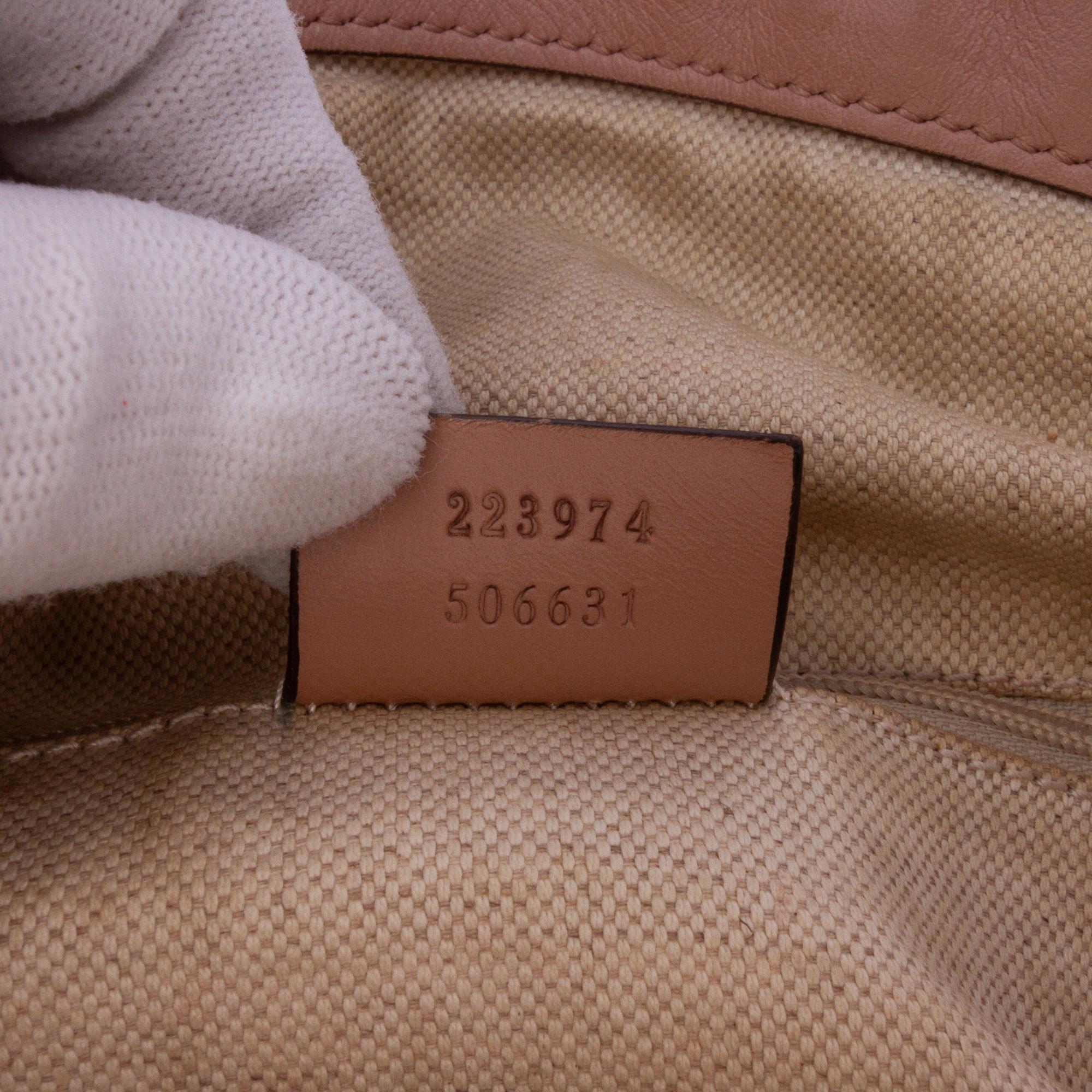Gucci Diamante Canvas Sukey Satchel
