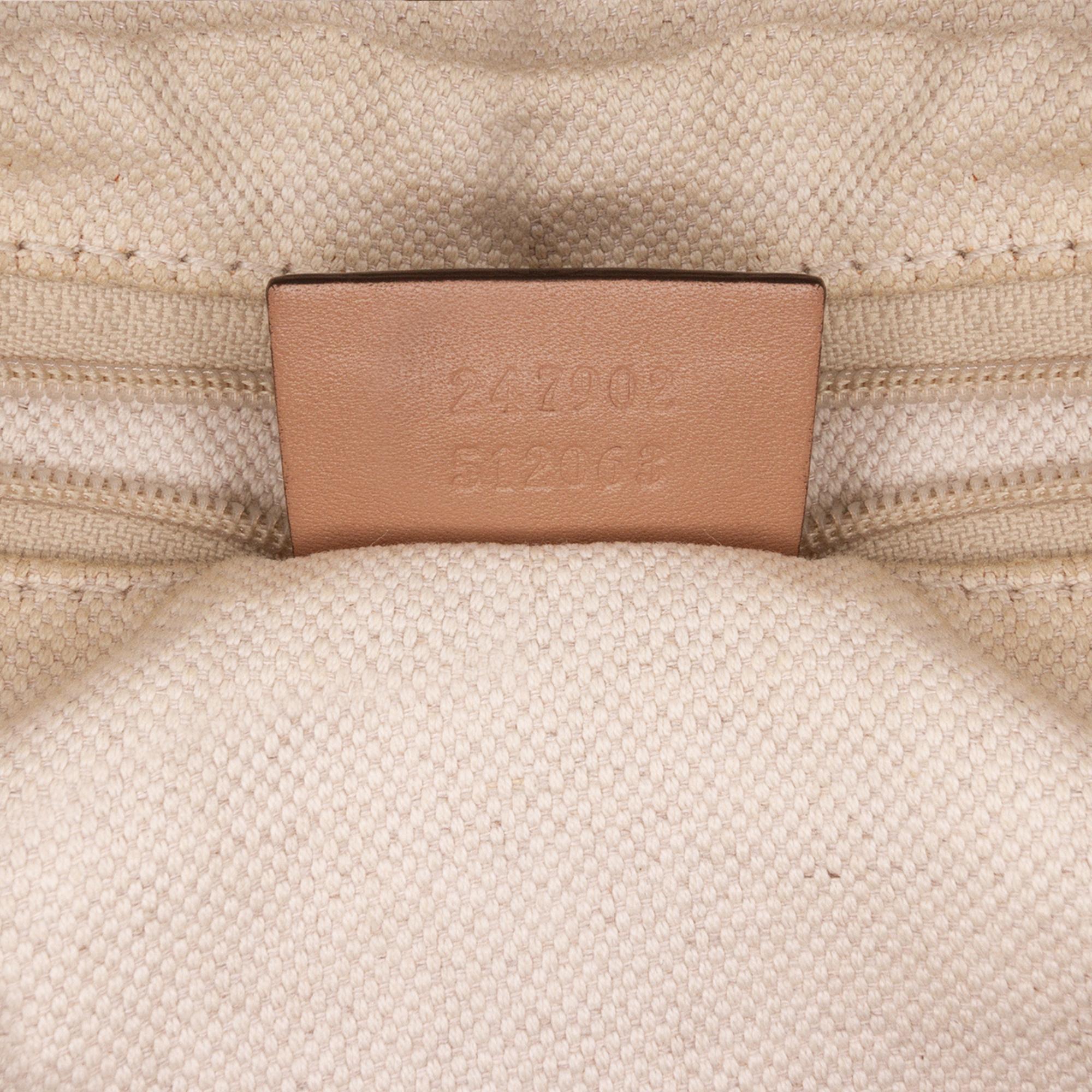 Gucci Diamante Canvas Sukey Satchel