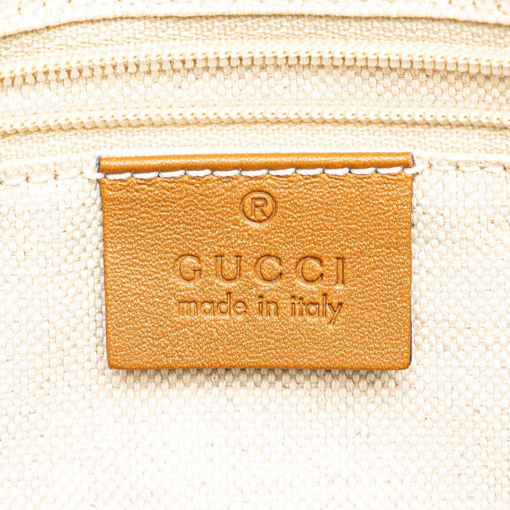 Gucci Diamante Canvas Sukey Satchel