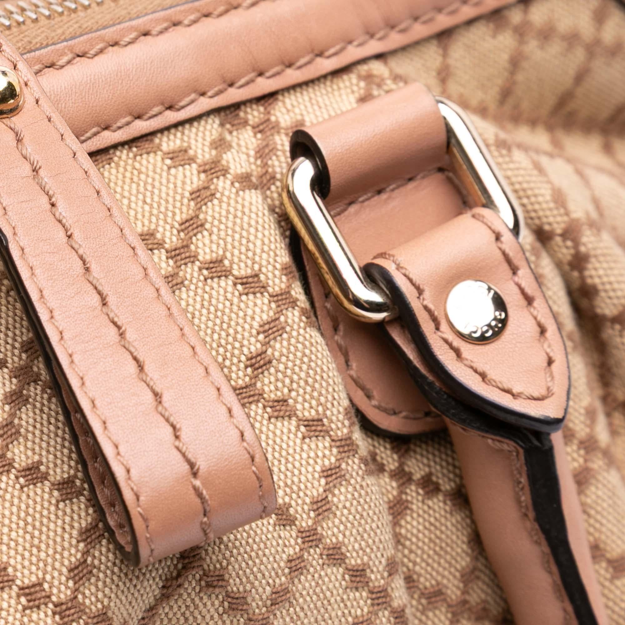 Gucci Diamante Canvas Sukey Satchel
