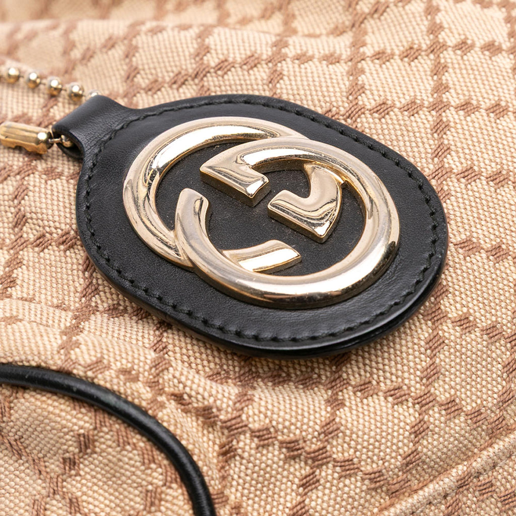 Gucci Diamante Canvas Sukey Satchel