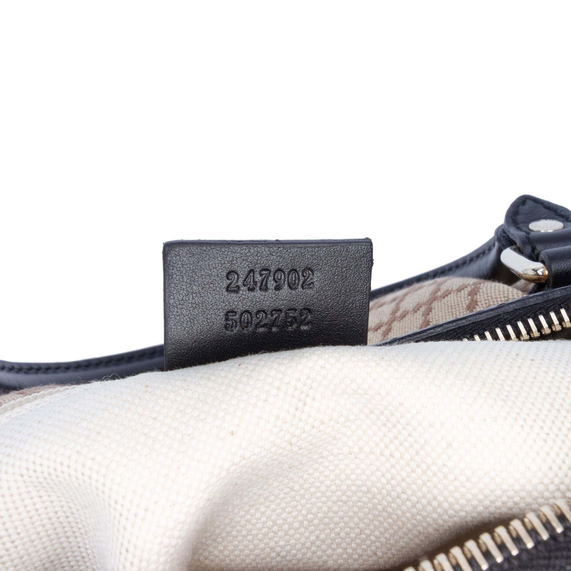 Gucci Diamante Canvas Sukey Satchel