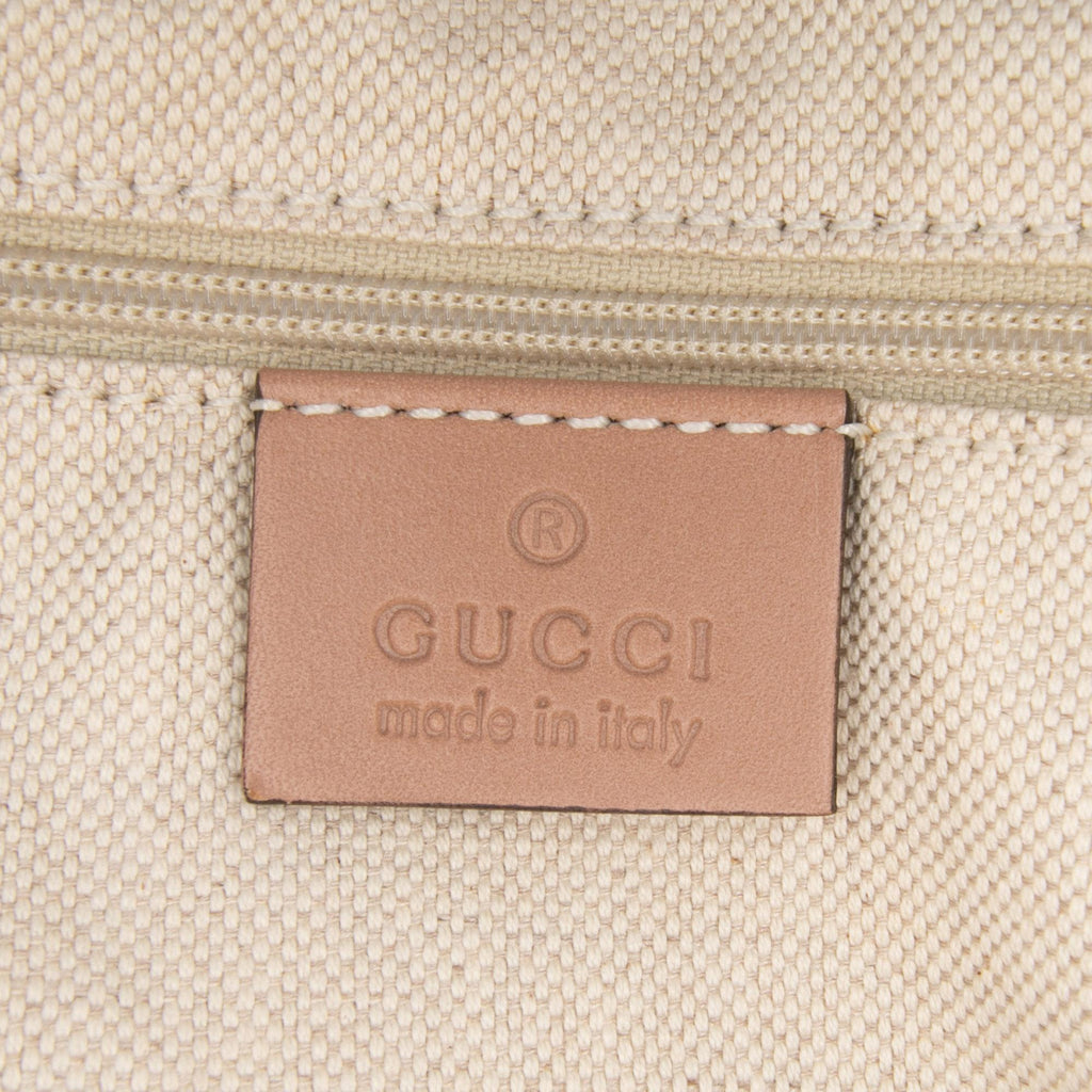 Gucci Diamante Canvas Sukey Satchel