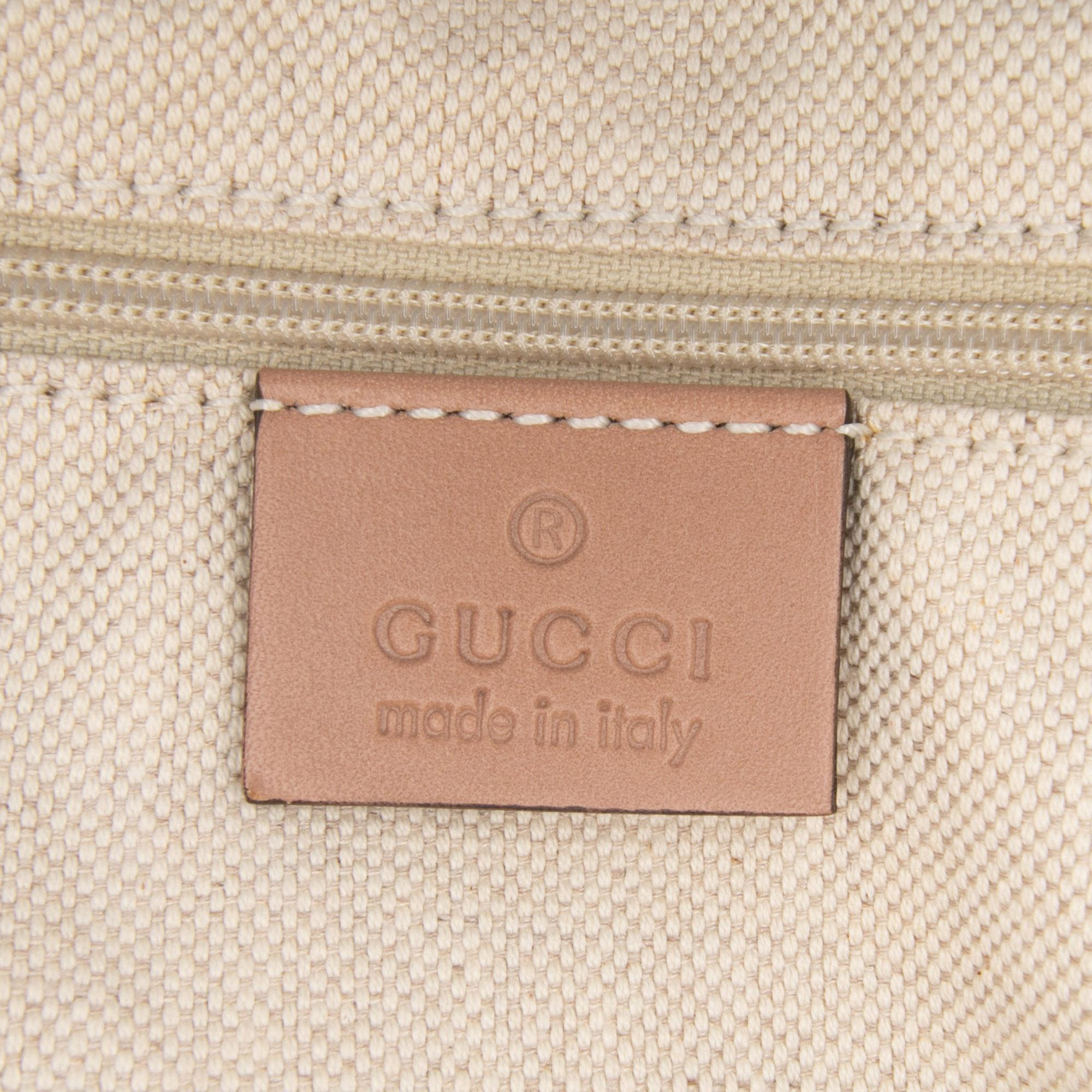 Gucci Diamante Canvas Sukey Satchel
