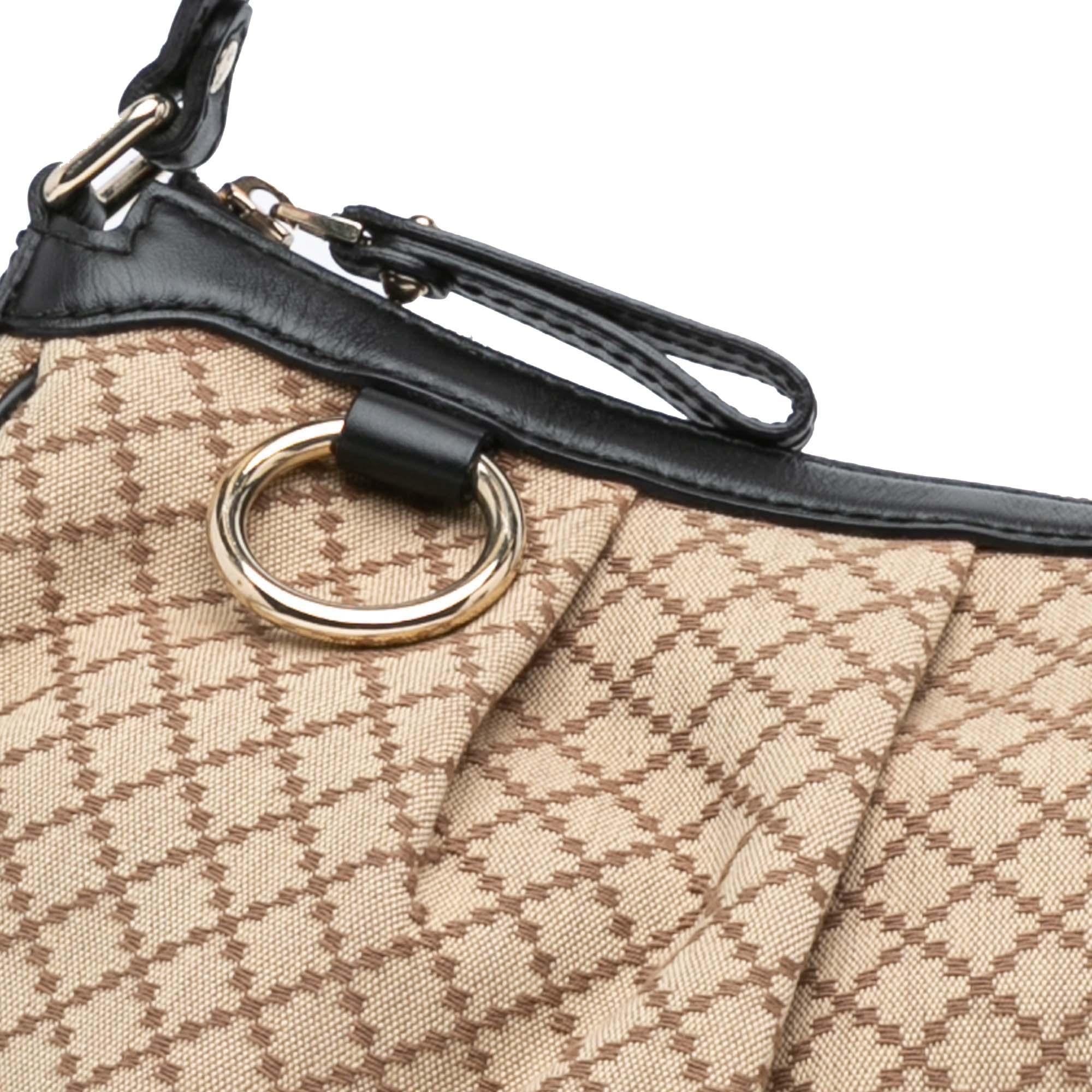 Gucci Diamante Canvas Sukey Shoulder Bag