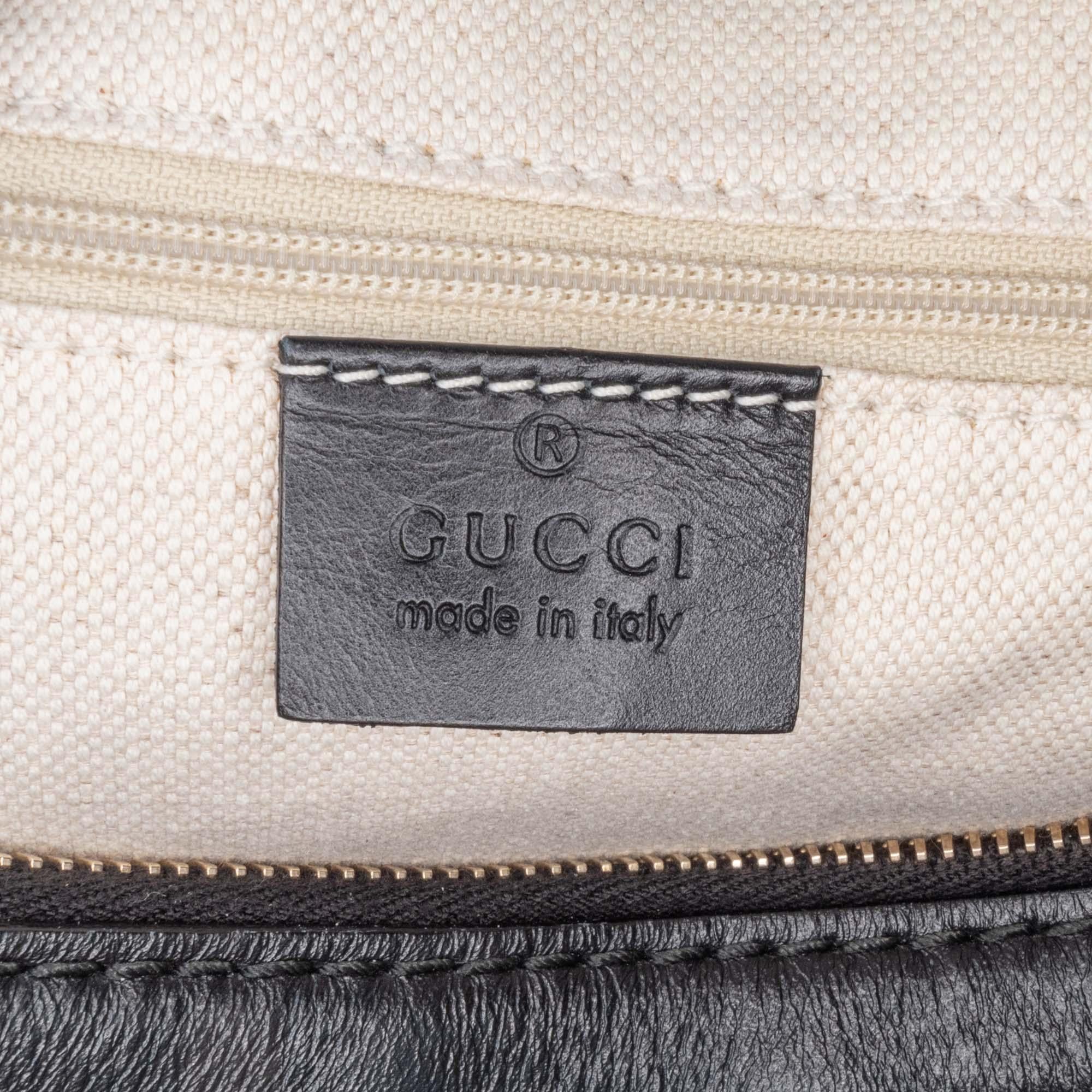 Gucci Diamante Canvas Sukey Shoulder Bag