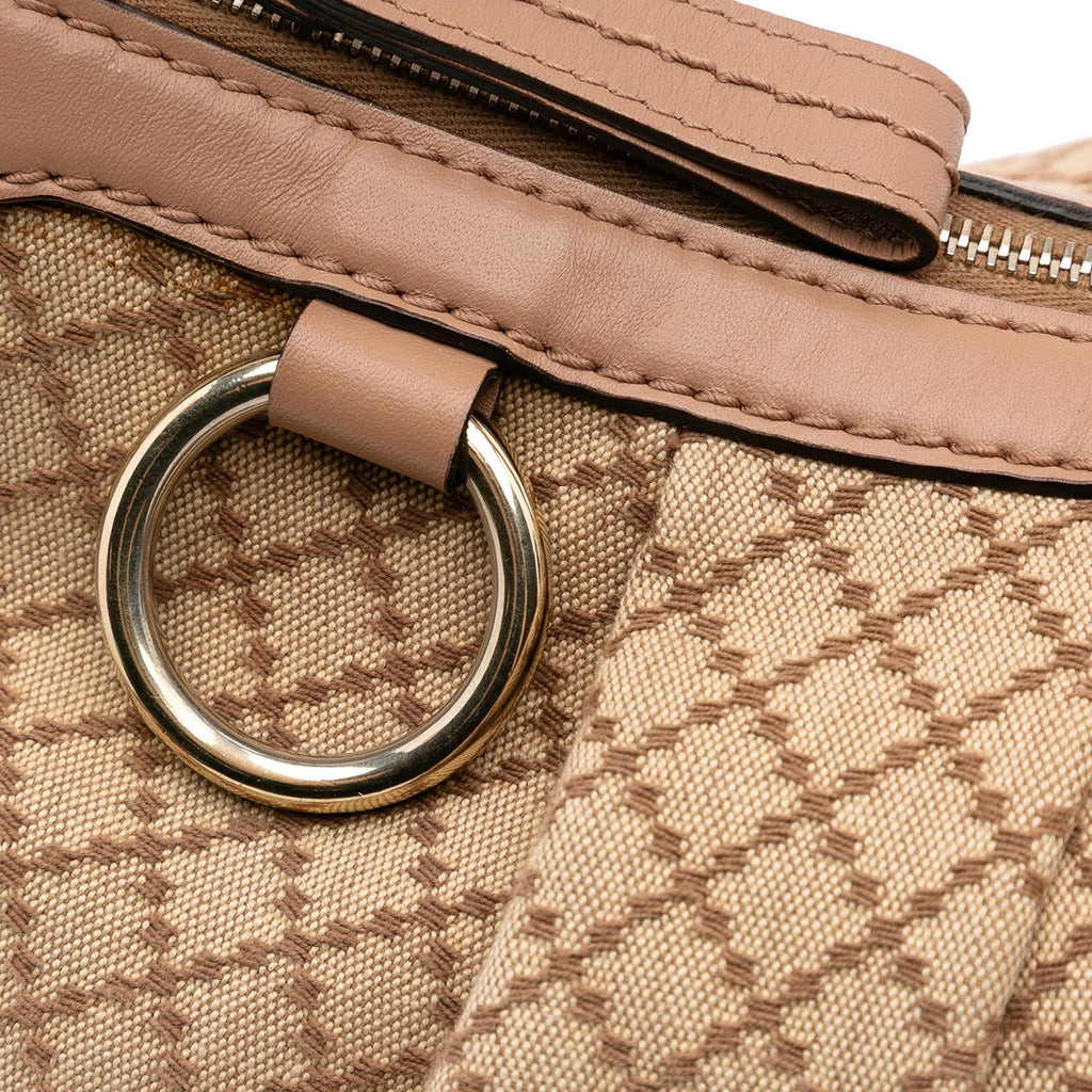 Gucci Diamante Canvas Sukey Shoulder Bag