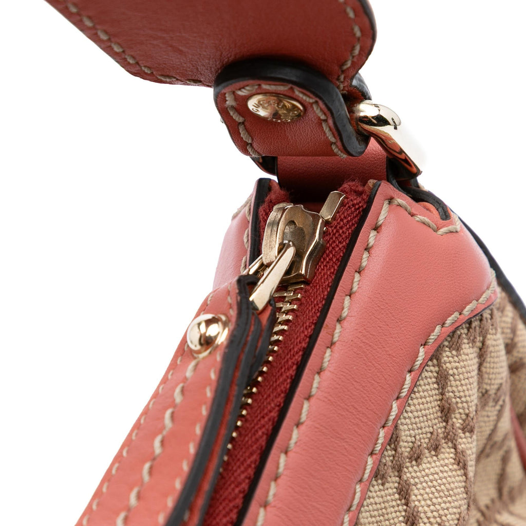 Gucci Diamante Canvas Sukey Shoulder Bag