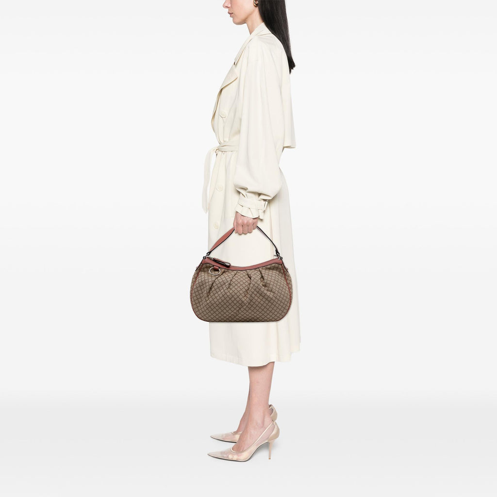 Gucci Diamante Canvas Sukey Shoulder Bag