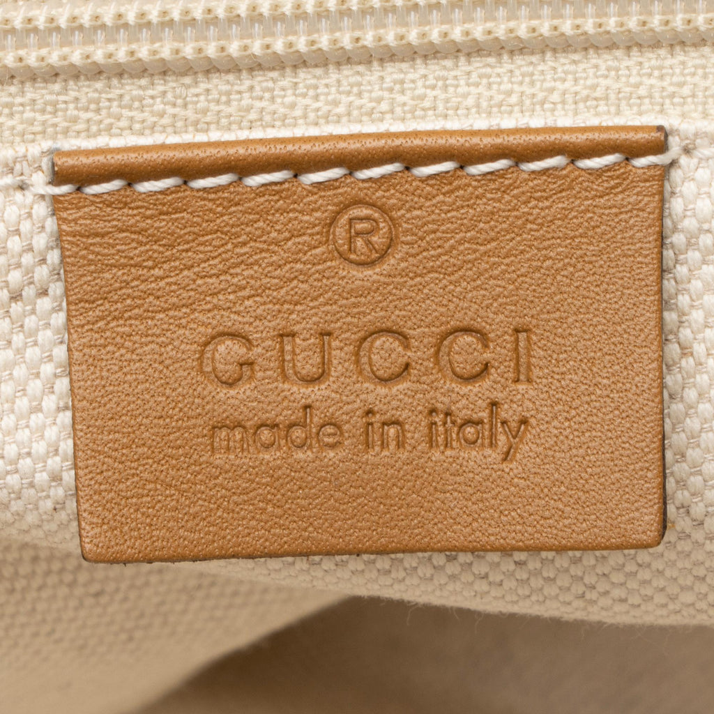 Gucci Diamante Canvas Sukey Top Handle Medium Satchel (SHF-23618)