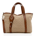 Gucci Diamante Canvas Village Tote (SHF-13046)