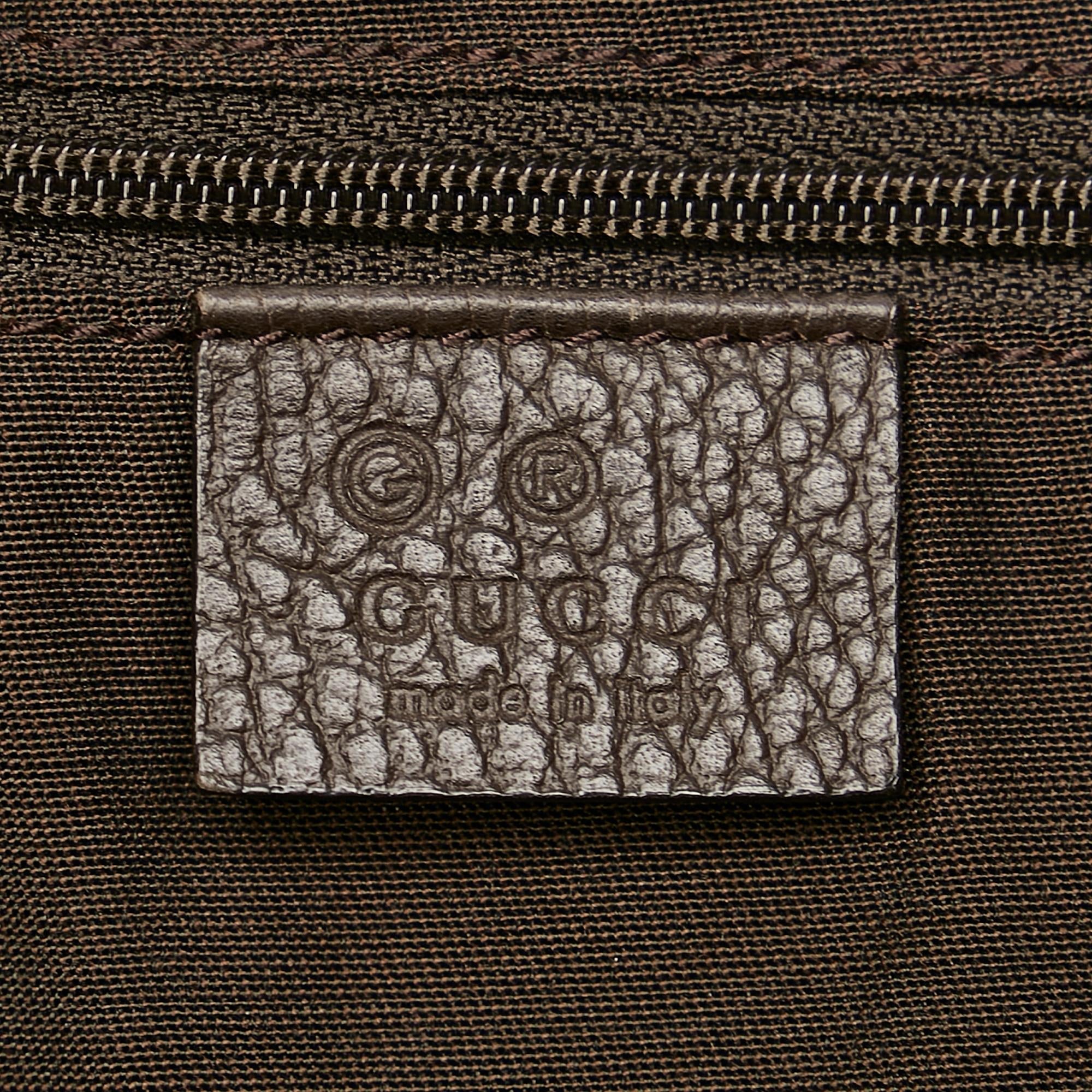 Gucci Diamante Charmy Canvas Shoulder Bag (SHG-25433)
