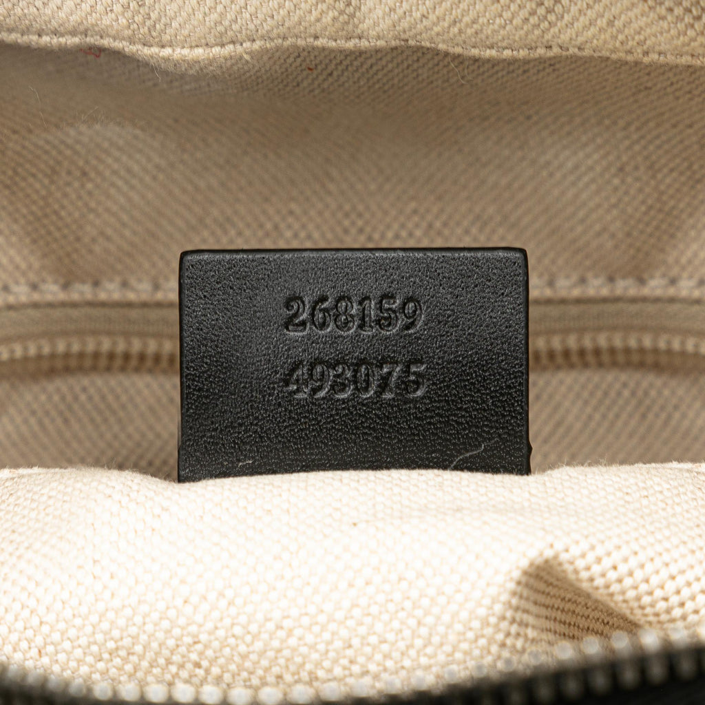 Gucci Diamante Coated Canvas Zip Crossbody (SHG-6hNSKC)