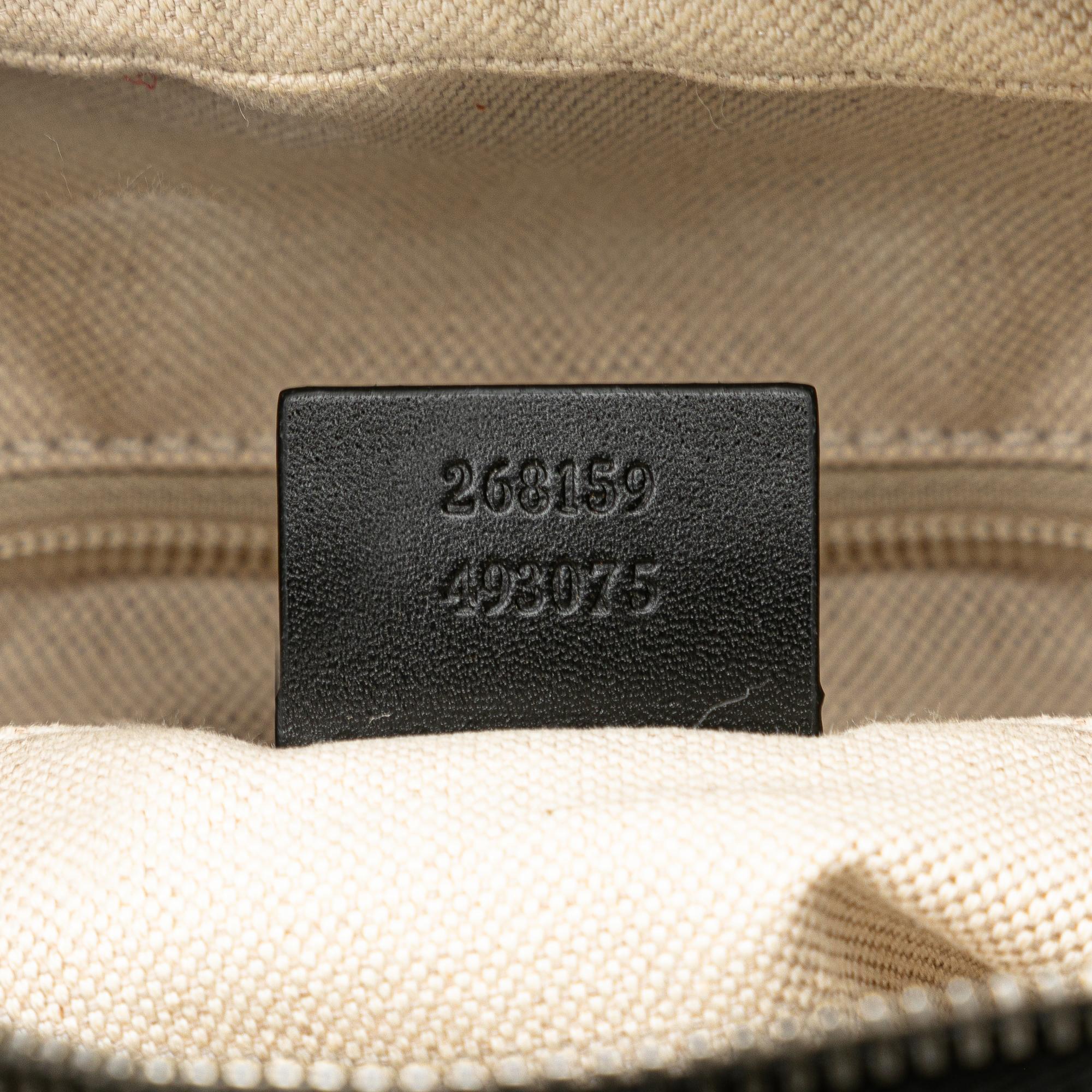 Gucci Diamante Coated Canvas Zip Crossbody (SHG-6hNSKC)
