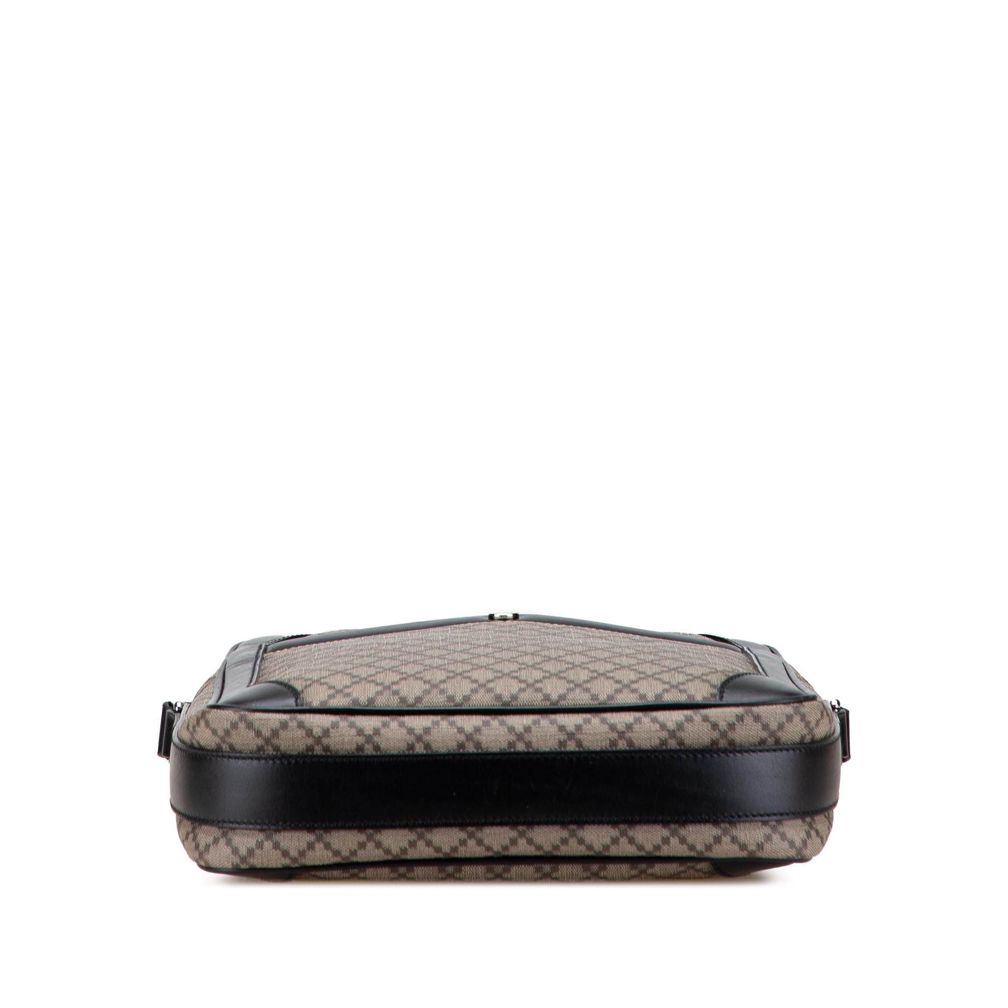 Gucci Diamante Coated Canvas Zip Crossbody