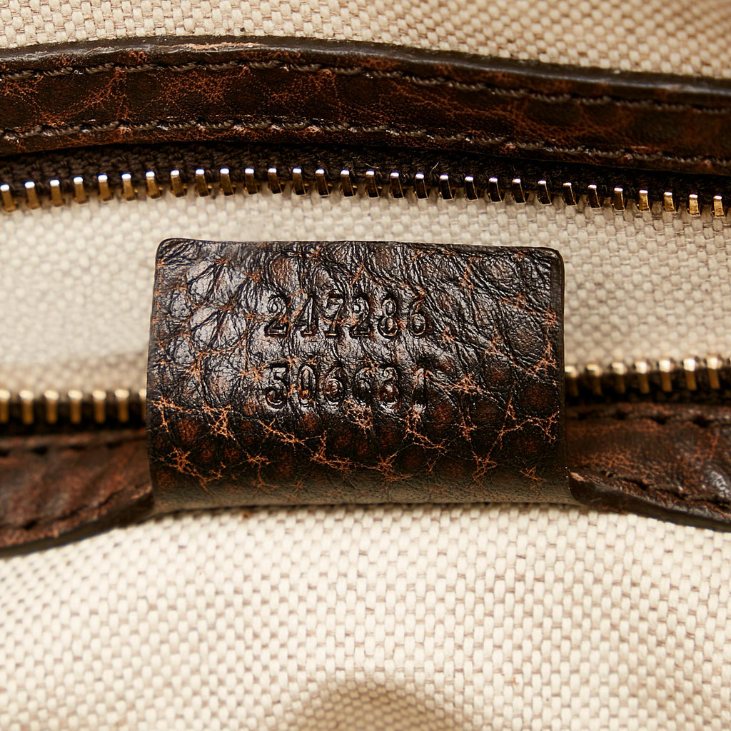 Gucci Diamante Horsebit Catherine Satchel (SHG-30017)