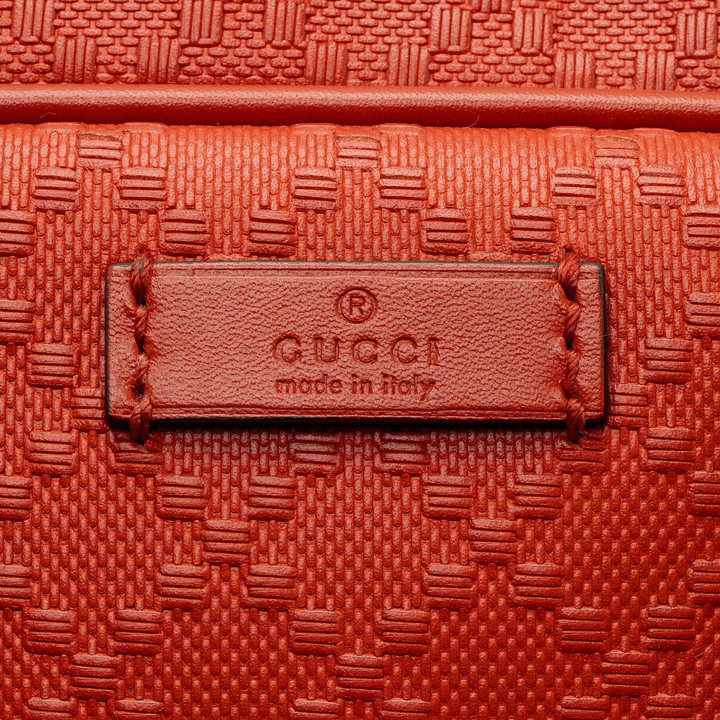 Gucci Diamante Leather Briefcase (SHF-taS7PA)