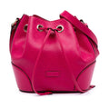 Gucci Diamante Leather Bright Bucket Bag