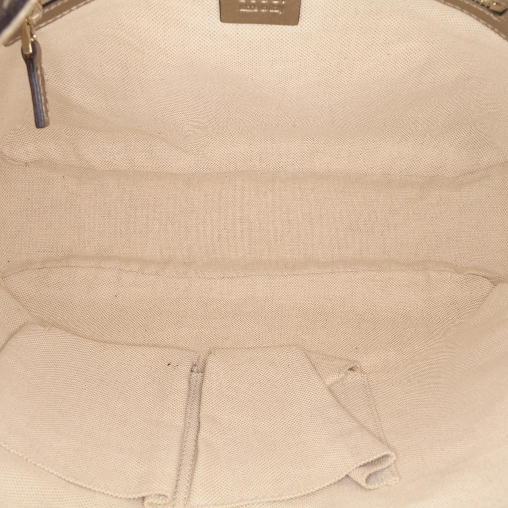 Gucci Diamante Leather Jackie O Bouvier Shoulder Bag