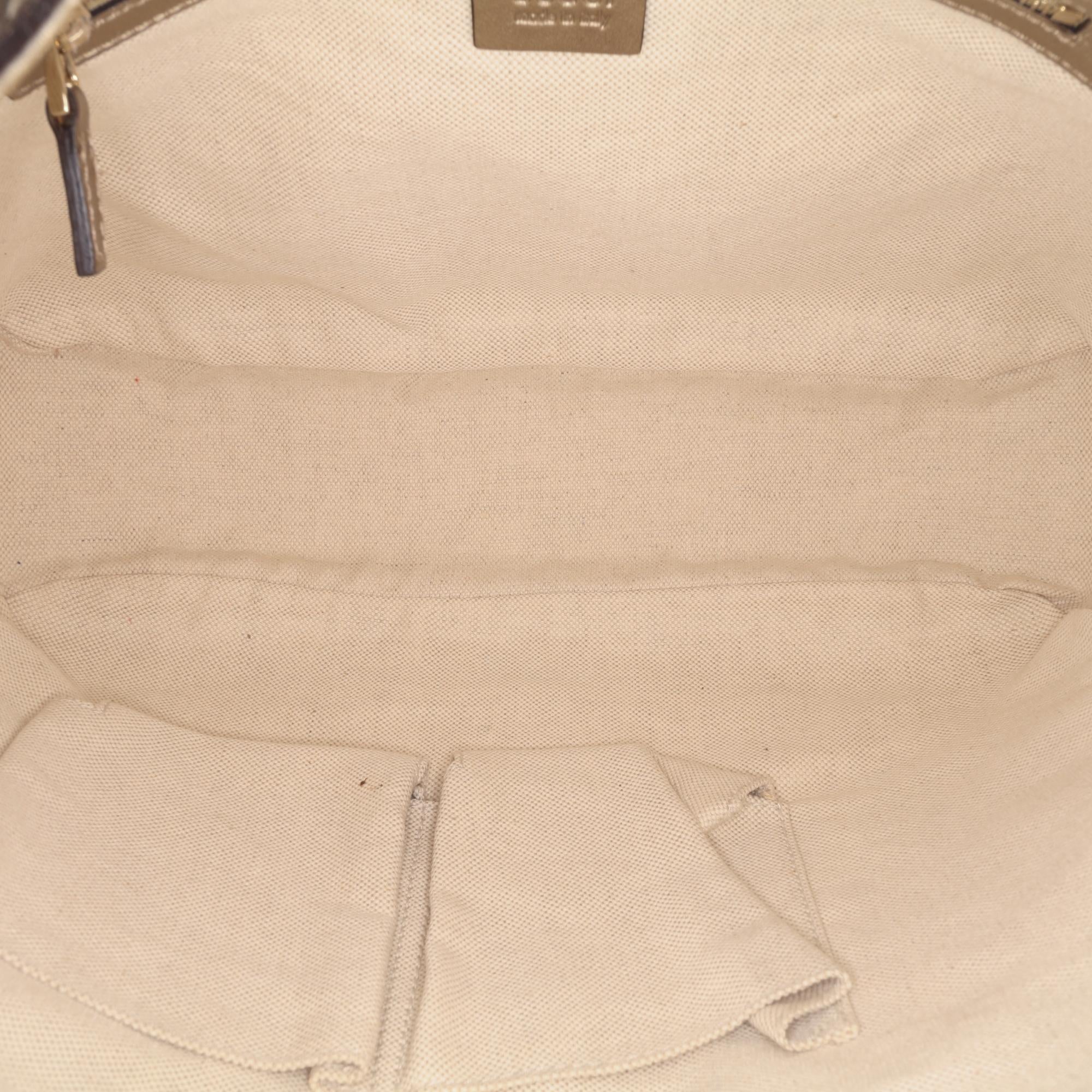 Gucci Diamante Leather Jackie O Bouvier Shoulder Bag