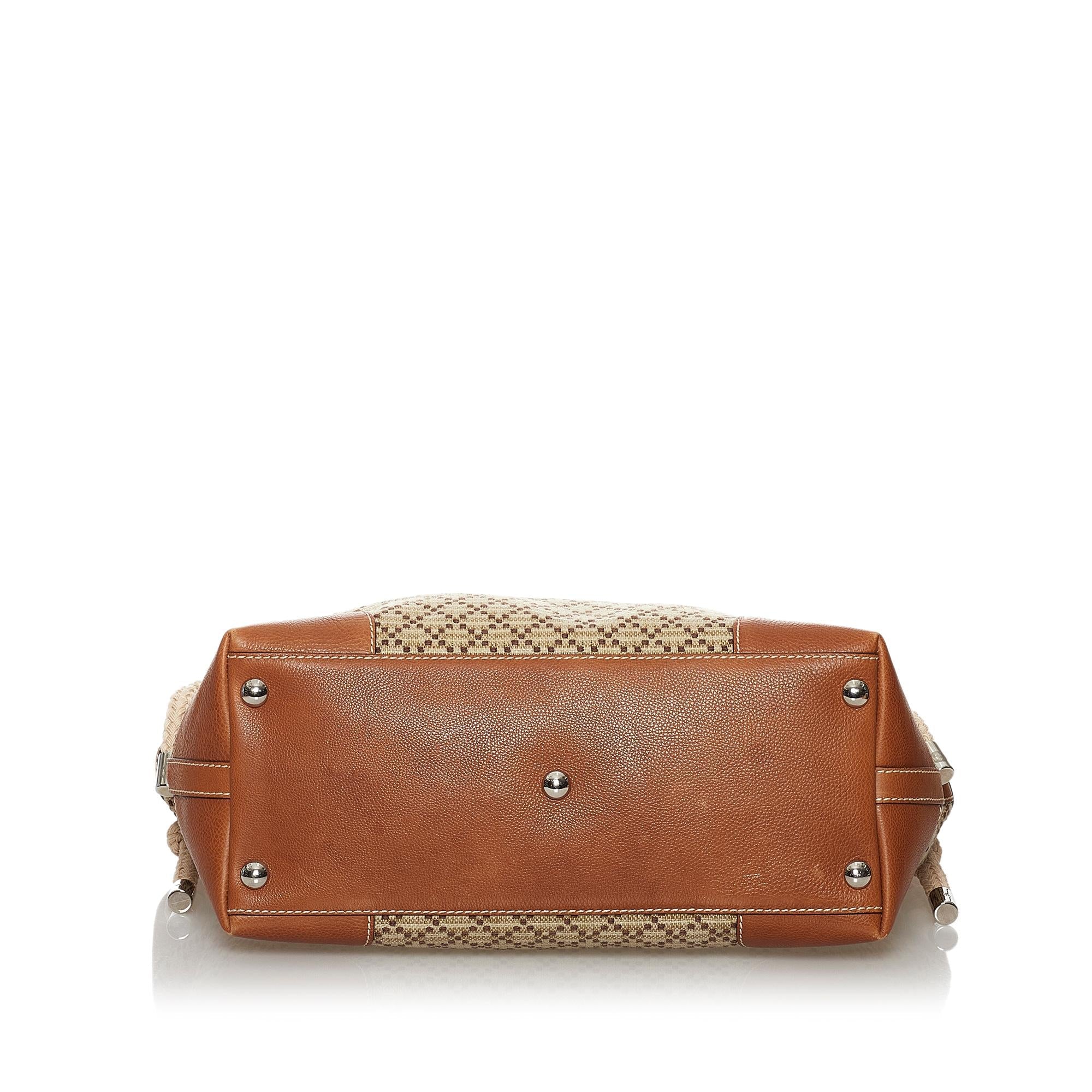 Gucci Diamante Maui Canvas Tote Bag (SHG-29844)