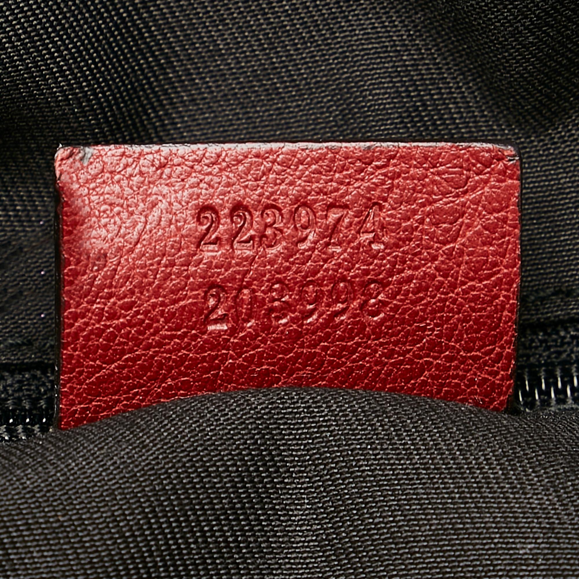 Gucci Diamante Sukey Canvas Satchel (SHG-31216)