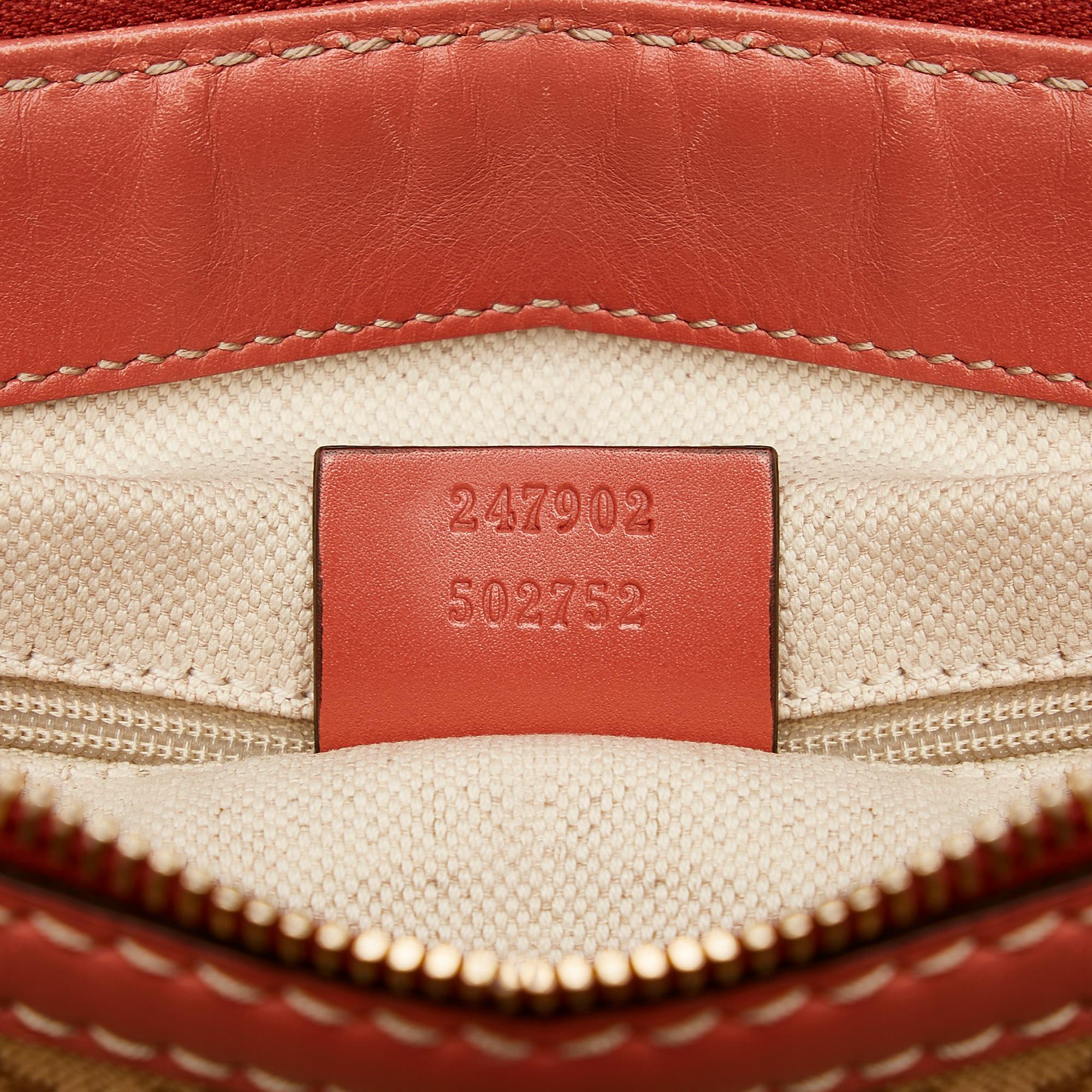 Gucci Diamante Sukey Canvas Satchel (SHG-34461)