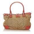 Gucci Diamante Sukey Canvas Satchel (SHG-34461)