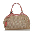 Gucci Diamante Sukey Canvas Tote Bag (SHG-28307)