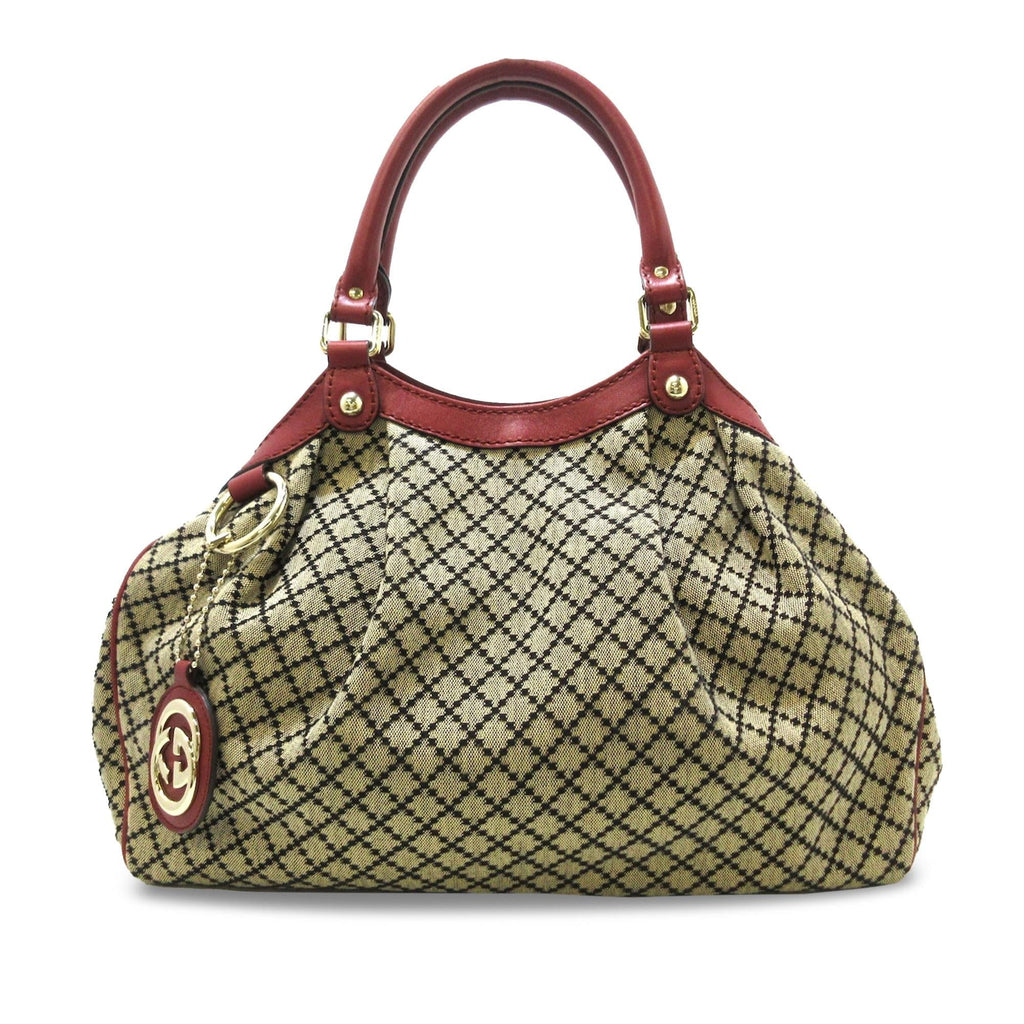 Gucci Diamante Sukey Tote Bag (SHG-xsUEnX)
