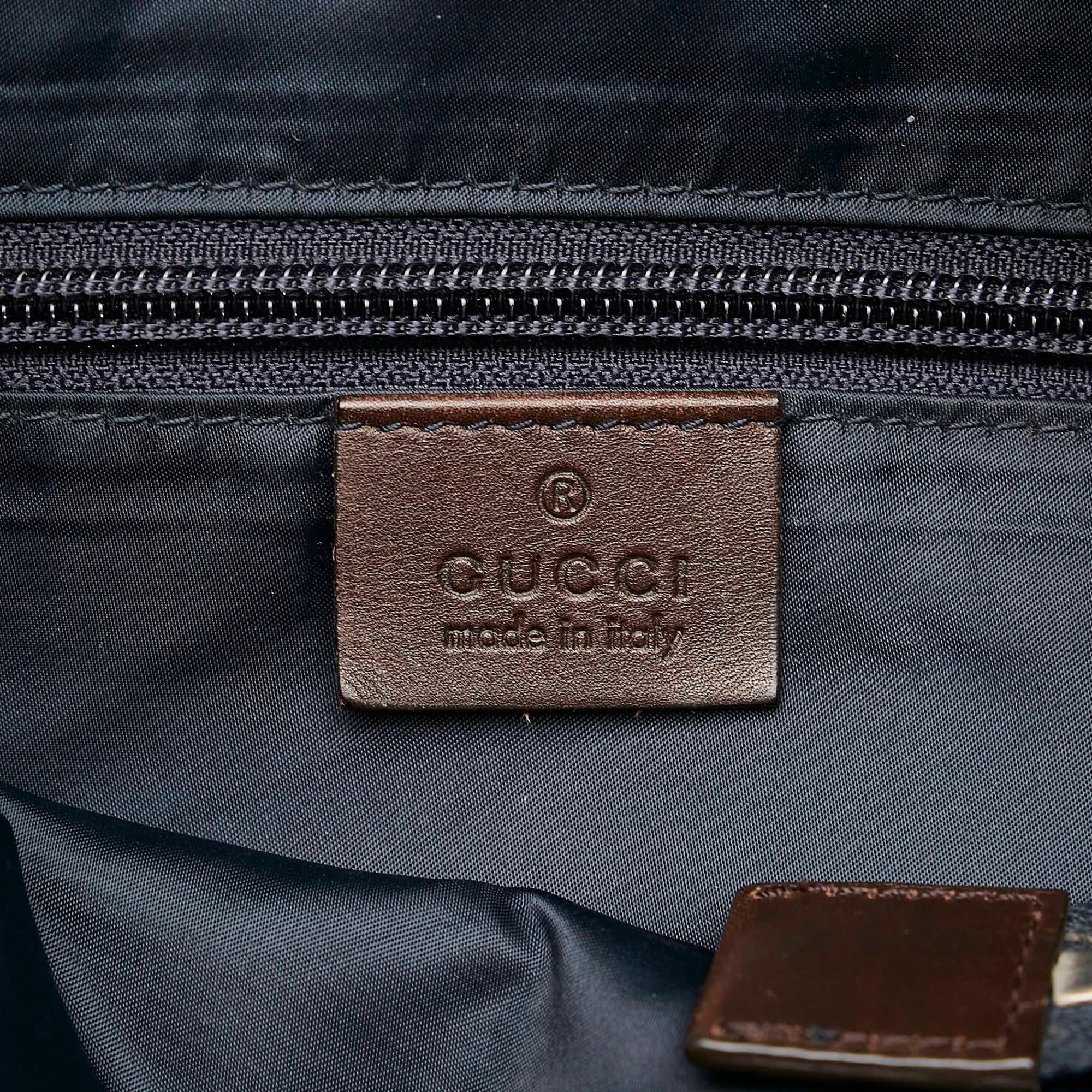 Gucci Diamante Web Nylon Tote Bag (SHG-28177)