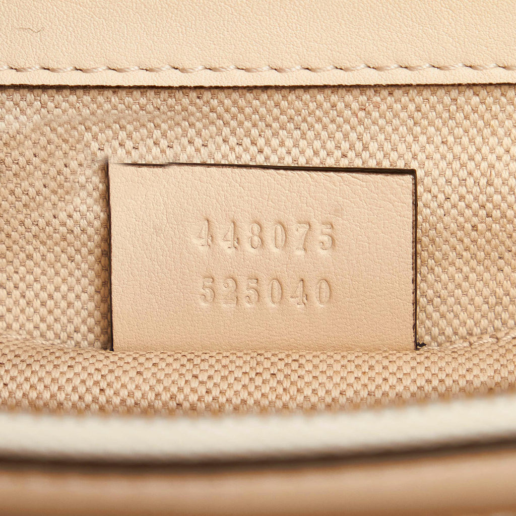 Gucci Dionysus Bamboo Top Handle Leather Satchel (SHG-32019)