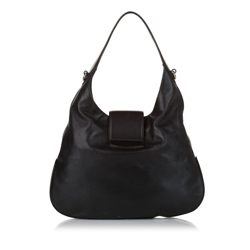 Gucci Dionysus Web Leather Hobo (SHG-31263)