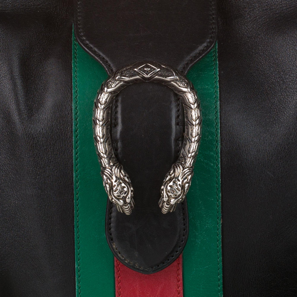 Gucci Dionysus Web Leather Hobo (SHG-31263)