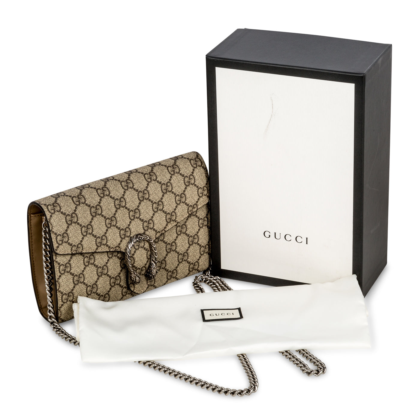Dioronysus Gucci Supreme Chain Wallet