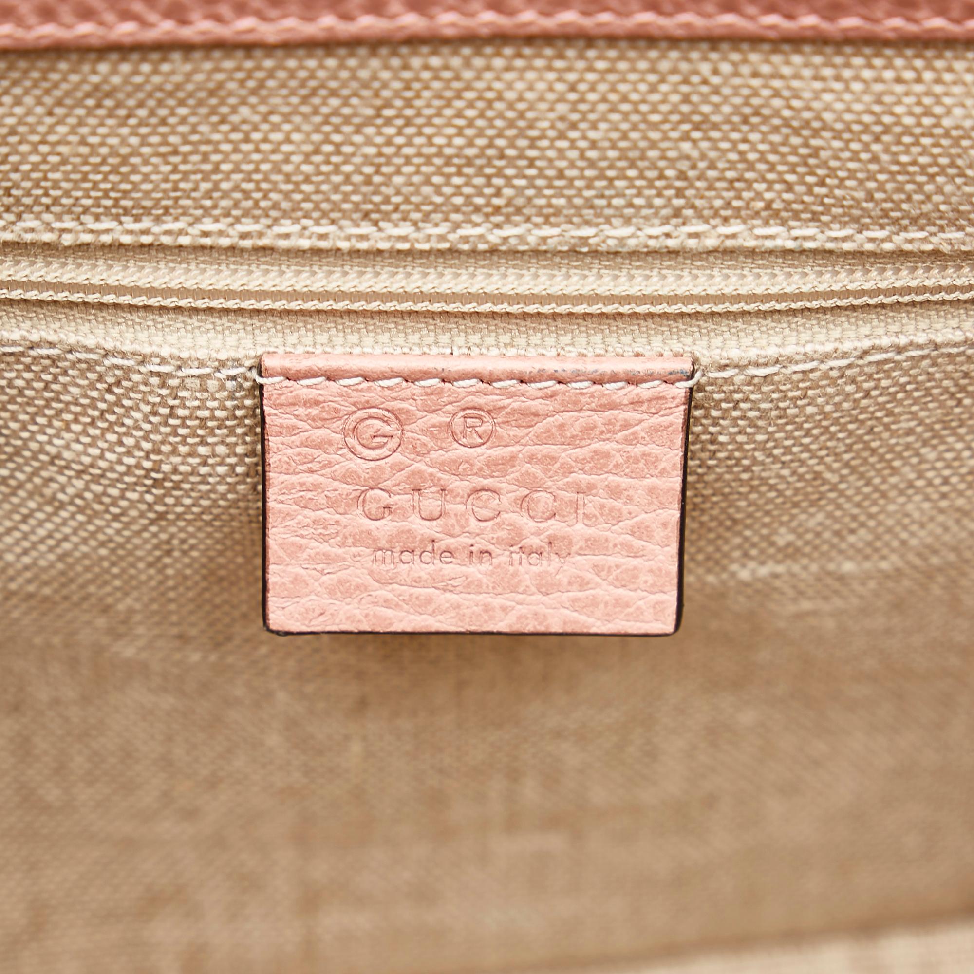 Gucci Dollar Calf Interlocking G Satchel (SHG-qAUwum)