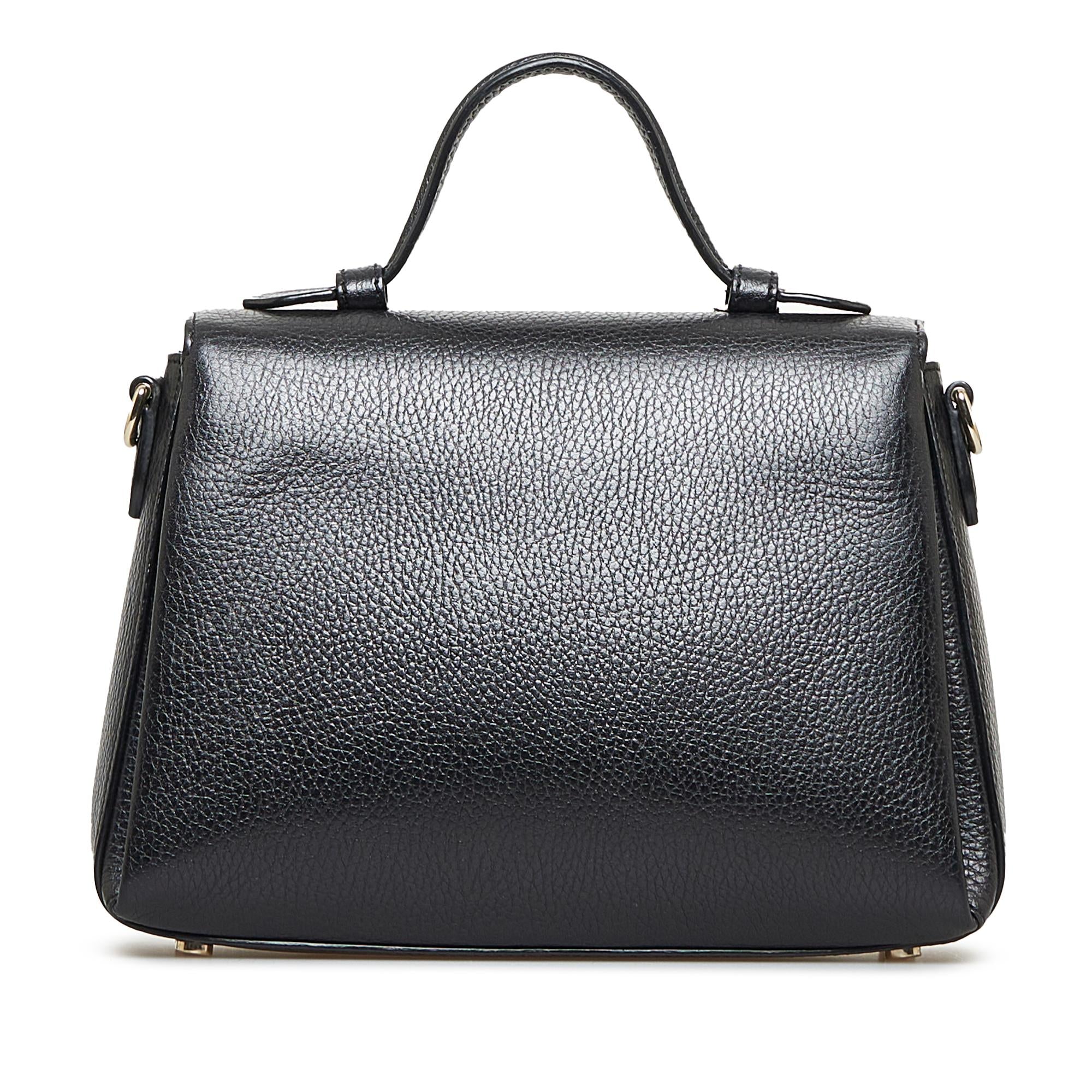 Gucci Dollar Calf Interlocking G Satchel (SHG-w5lLM6)